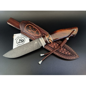 ЗМІЄЛОВ ІІ ексклюзивний ніж ручної роботи майстра студії СЕРГІЯ ДРОЗДА, купити замовити в Україні (Порошковая сталь BOHLER S390 MICROCLEAN 66 HRC). Photo 2